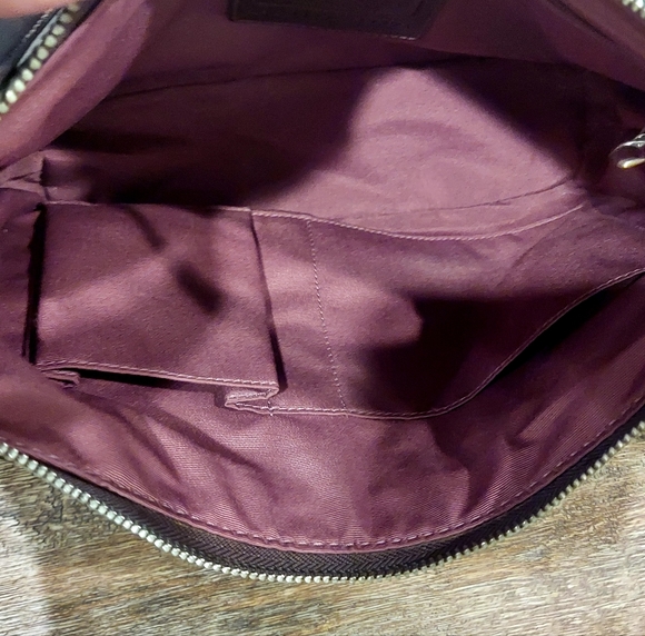 Coach East West Brown Pebbled Leather Handbag - C0882-F12321 SALE JUST FOR TODAY - Picture 9 of 10